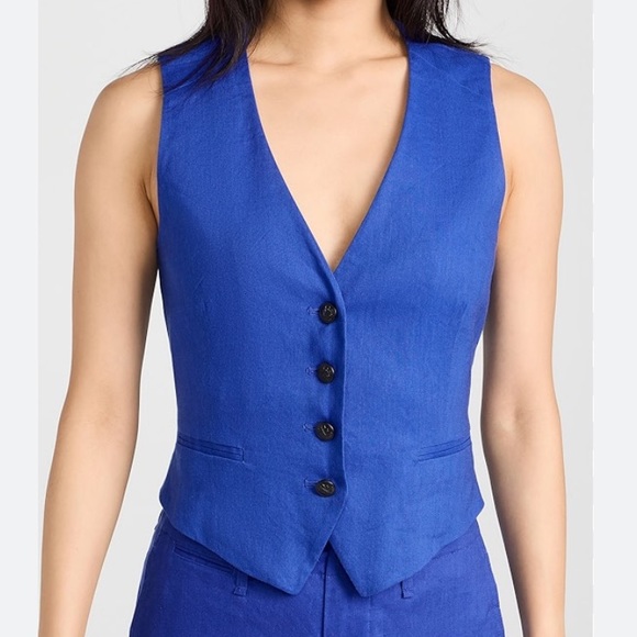 rag & bone
Priya Linen-Blend Vest Size 0 - Picture 4 of 9